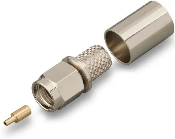 Разъём обжимной RP-SMA-male для кабеля 5D-FB