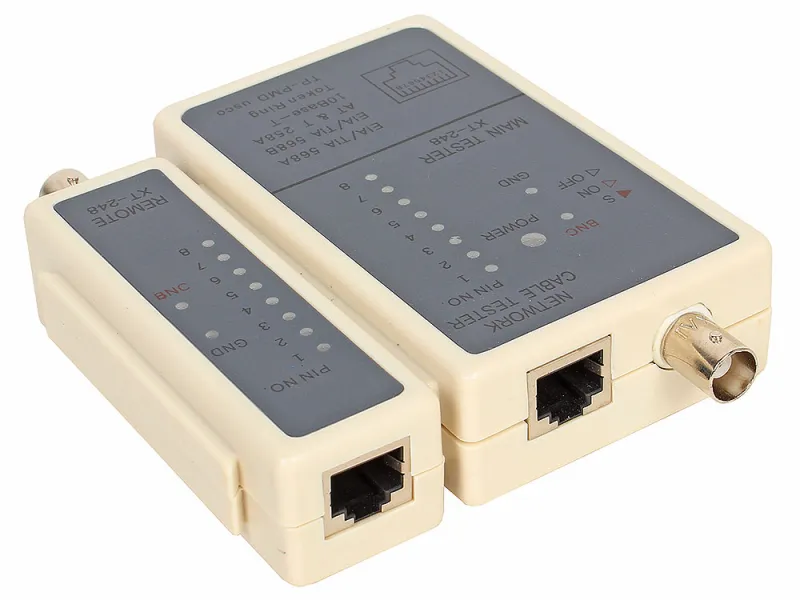 Тестер кабеля RJ-45+BNC