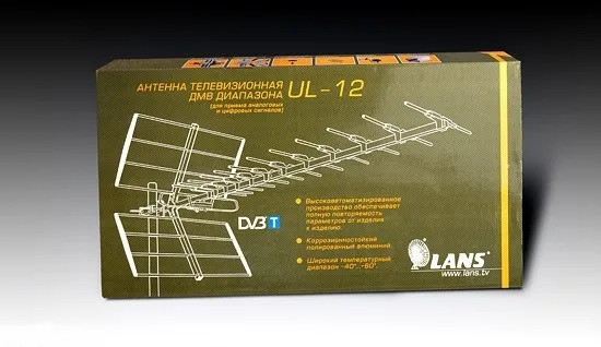 Антенна ДМВ пассивная Lans UL-12