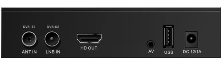 Ресивер эфирный и спутниковый DVB-T2/DVB-S2 World Vision Foros Combo M