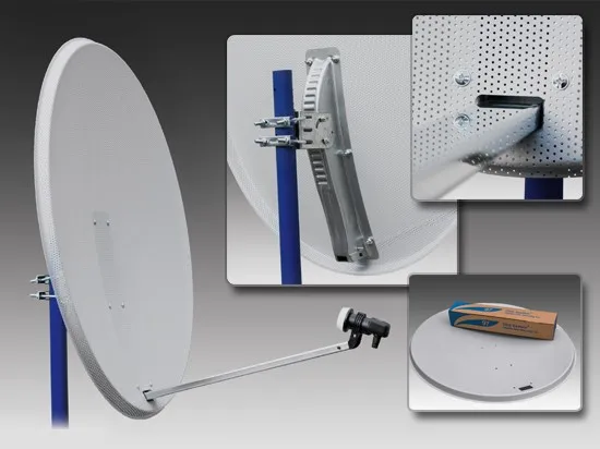 Антенна спутниковая Lans-97 MS9707GS (Светло-серая — RAL 7035)