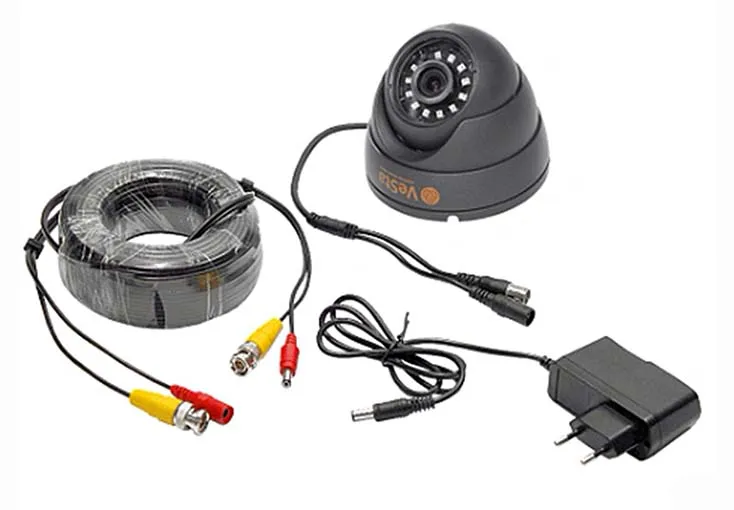 Комплект видеонаблюдения "Славянка" антивандальный f=3.6