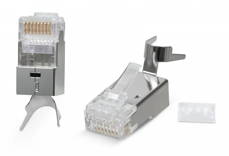 Разъём RJ45 для экранированных LAN кабелей категории 7a LANS RJ45 M/7F Разъём RJ45 для экранированных LAN кабелей категории 7a LANS RJ45 M/7F