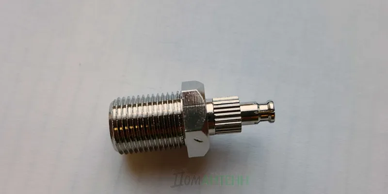 Переходник жёсткий TS9 - F female Переходник жёсткий TS9 - F female