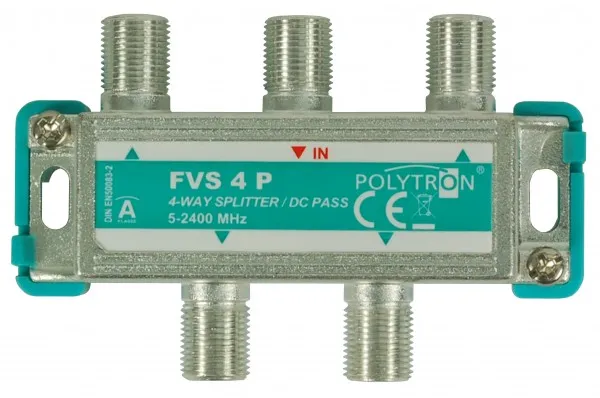 Делитель на 4 ТВ Polytron FVS 4 P