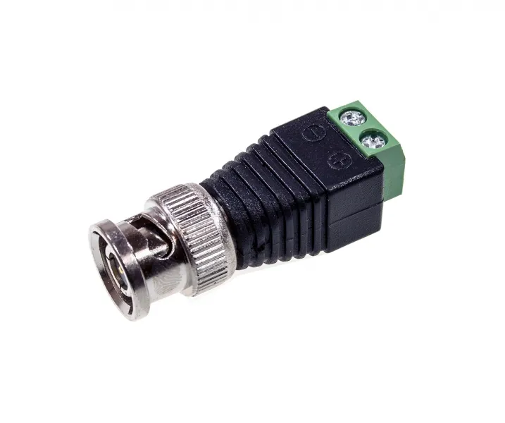 Штекер BNC папа с клеммной колодкой 05-3076