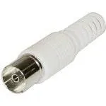 Штекер ТВ мама TVM пластик