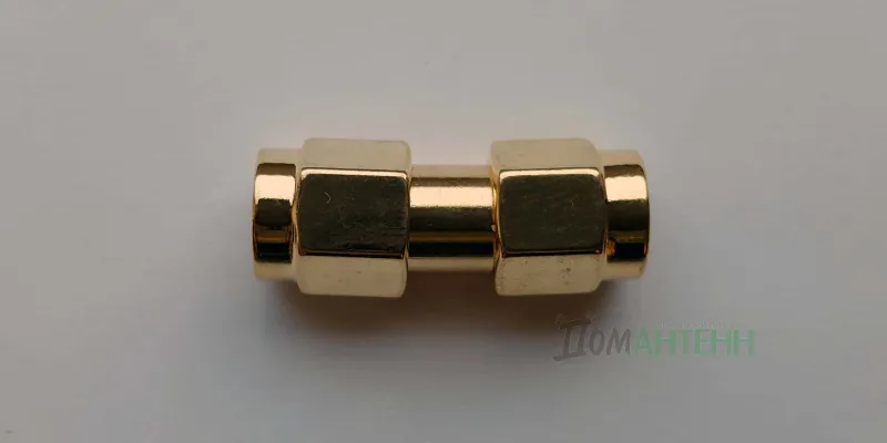 Переходник жёсткий SMA male - SMA male (327)