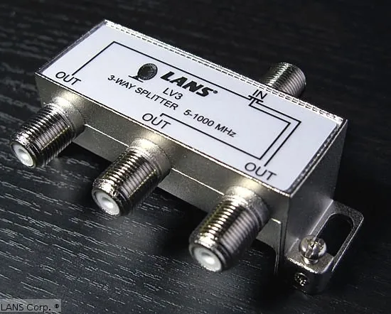 Делитель на 3 ТВ Lans LV3