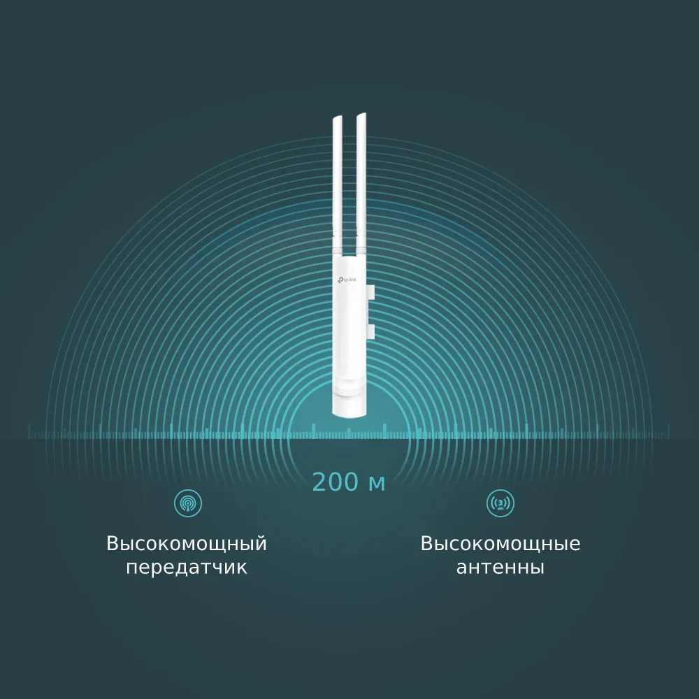Точка доступа Wi-Fi Tp-Link EAP110-Outdoor v3