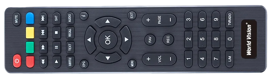 Ресивер эфирный и спутниковый DVB-T2/DVB-S2 World Vision Foros Combo M