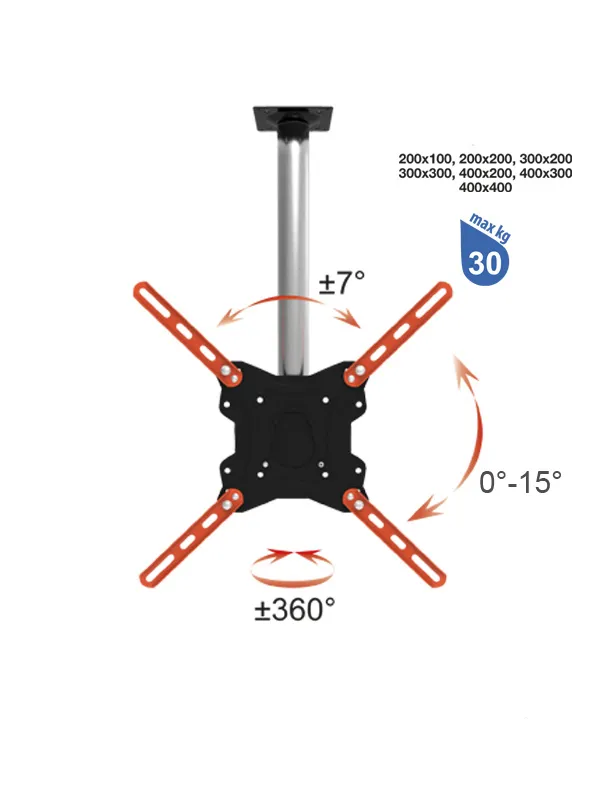 Кронштейн для ТВ 32"- 60" Electriclight КБ-01-77