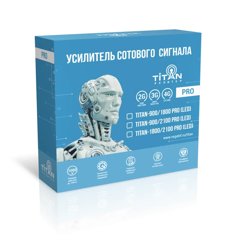 Репитер VEGATEL Titan-900/2100 PRO