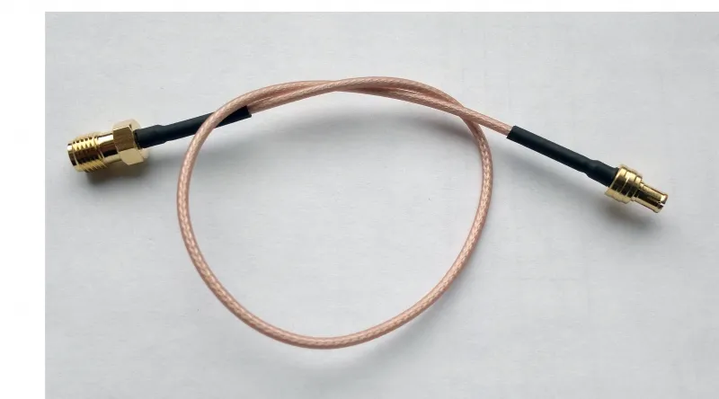 Адаптер антенный SMA female - TS-9 male Адаптер антенный SMA female - TS-9 male