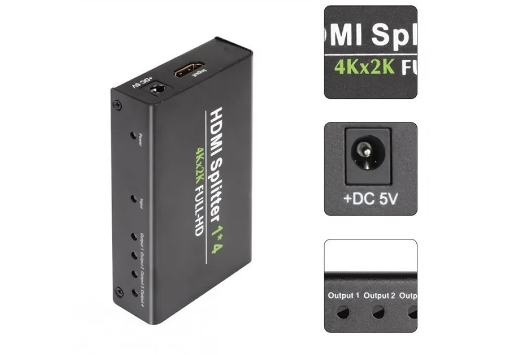 Сплитер HDMI 4*1 1.4 INVIN 4KDK104 
