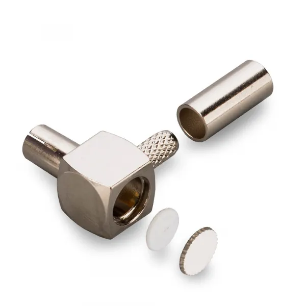 Разъём CRC-9 угловой для кабеля RG-174/U, RG-316/U CRC9-121L
