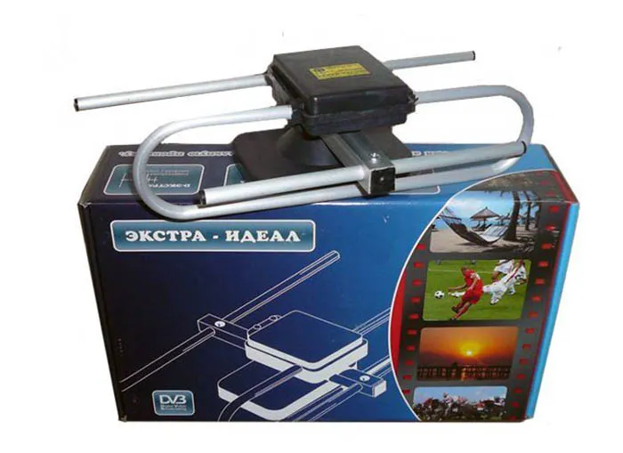 Антенна комнатная ДМВ активная 5В без БП EXTRA-IDEAL-5V