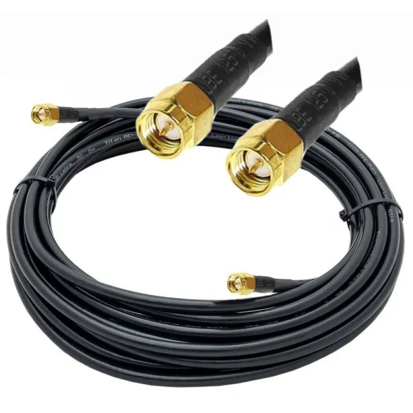 Кабельная сборка 10 м SMA male - SMA male 5D-FB