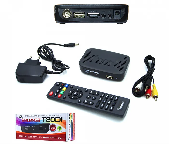Ресивер эфирный SELENGA T20DI DVB-T2