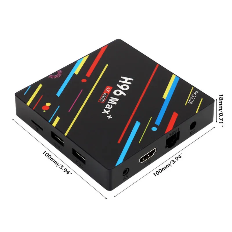 Андроид ТВ-приставка H96 Max 