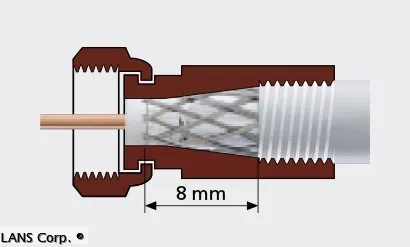 Разъём резьбовой F113-55 Разъём резьбовой F113-55