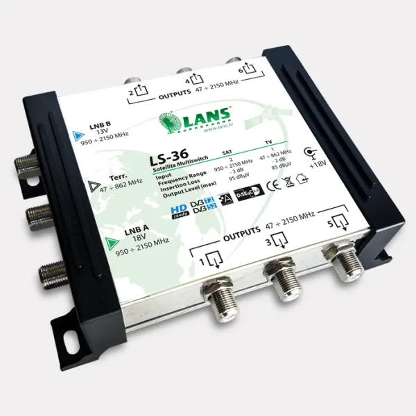 Мультисвитч 3*6 Lans LS-36