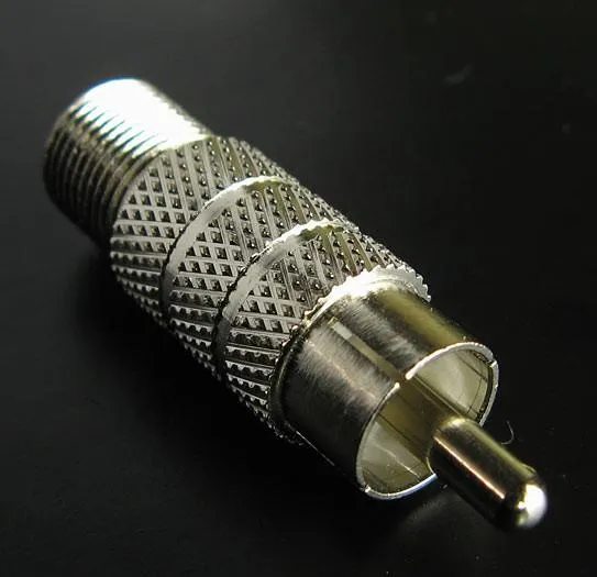 Переходник RCA-F папа-мама FD1312