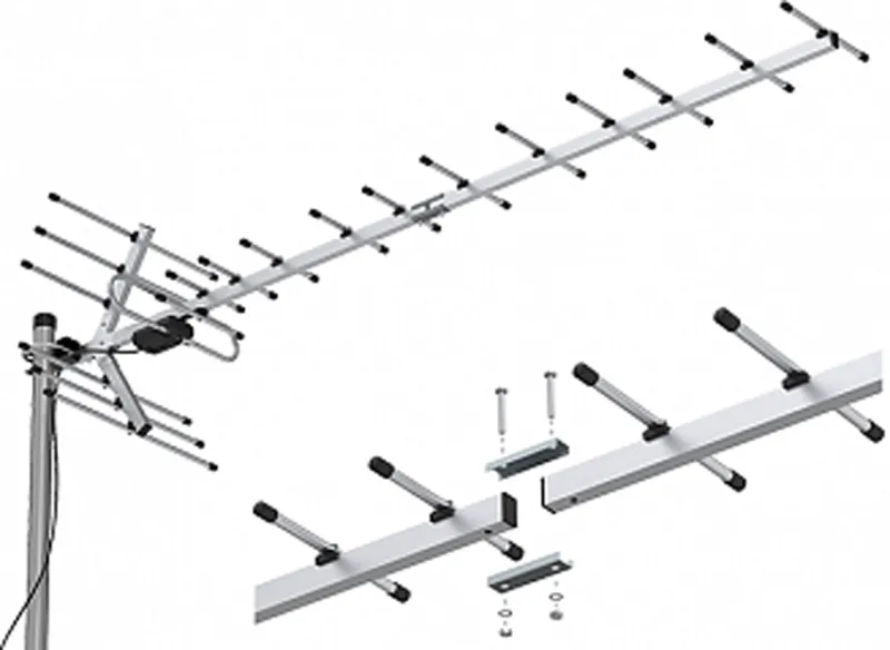 Антенна ДМВ пассивная Локус Меридиан-12FS (L020.12DS)