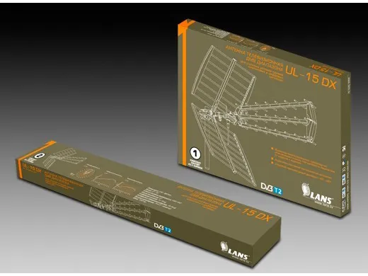 Антенна ДМВ пассивная Lans UL-15 DX
