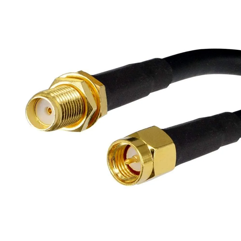 Кабельная сборка 10 м SMA male - SMA female RG-58 Кабельная сборка 10 м SMA male - SMA female RG-58