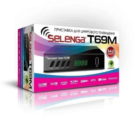 Ресивер эфирный SELENGA T69М DVB-T2/DVB-C