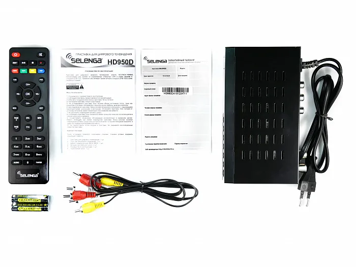 Ресивер эфирный SELENGA HD950D DVB-T2/DVB-C