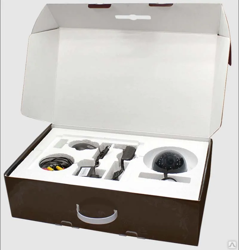 Комплект видеонаблюдения "Славянка" антивандальный f=3.6