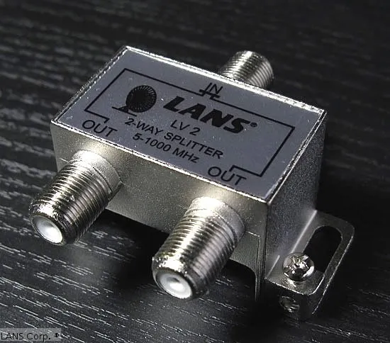 Делитель на 2 ТВ Lans LV2