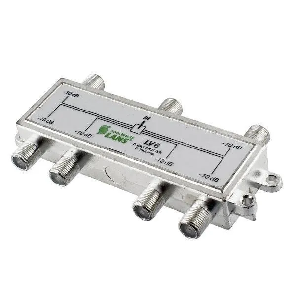 Делитель на 6 ТВ Lans LV6